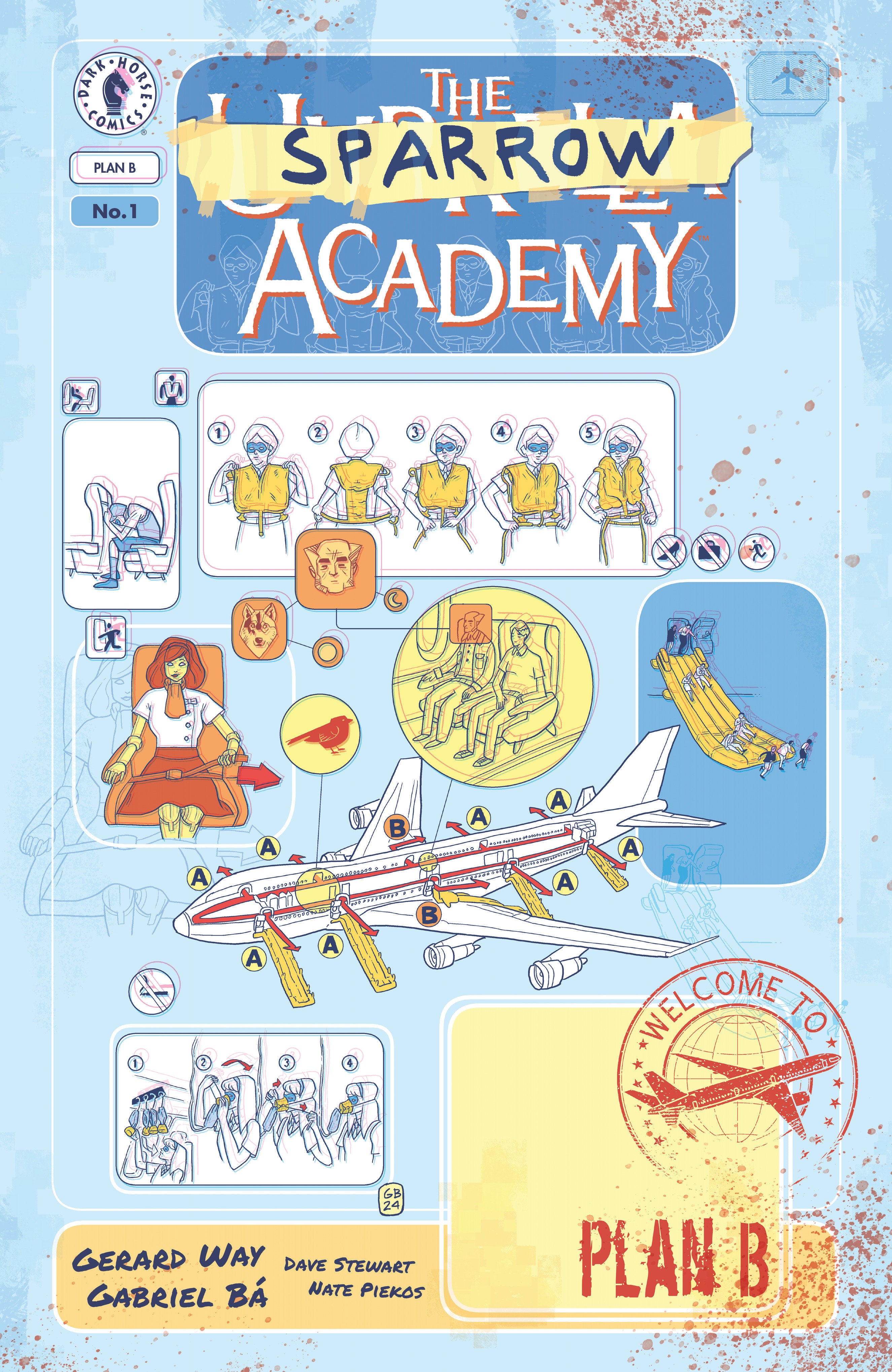 The Umbrella Academy: Plan B #1 (Cover A) (Gabriel Bá) | Odin's Place