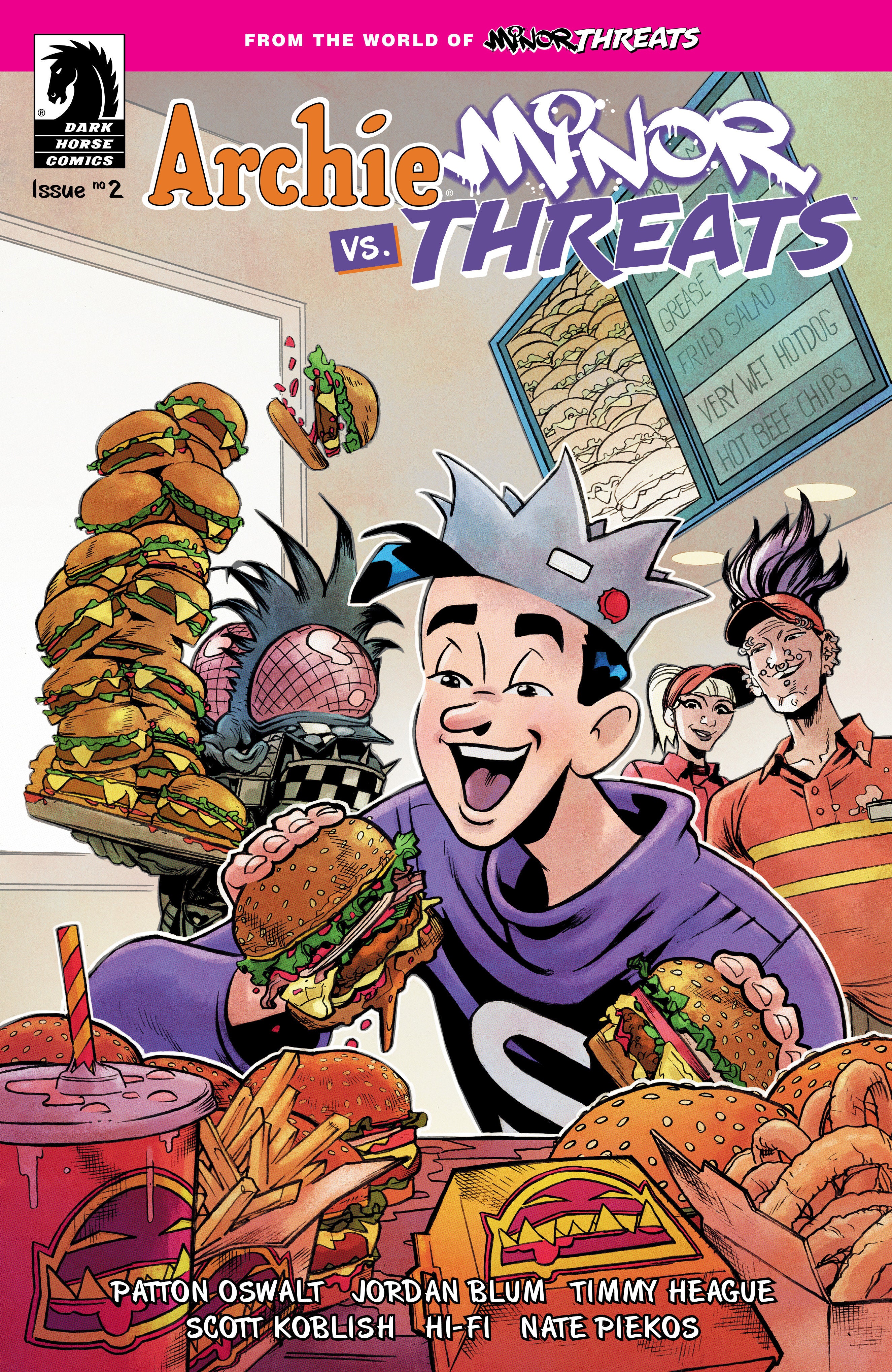 Archie vs Minor Threats #2 (Cover A) (Scott Hepburn) | Odin's Place