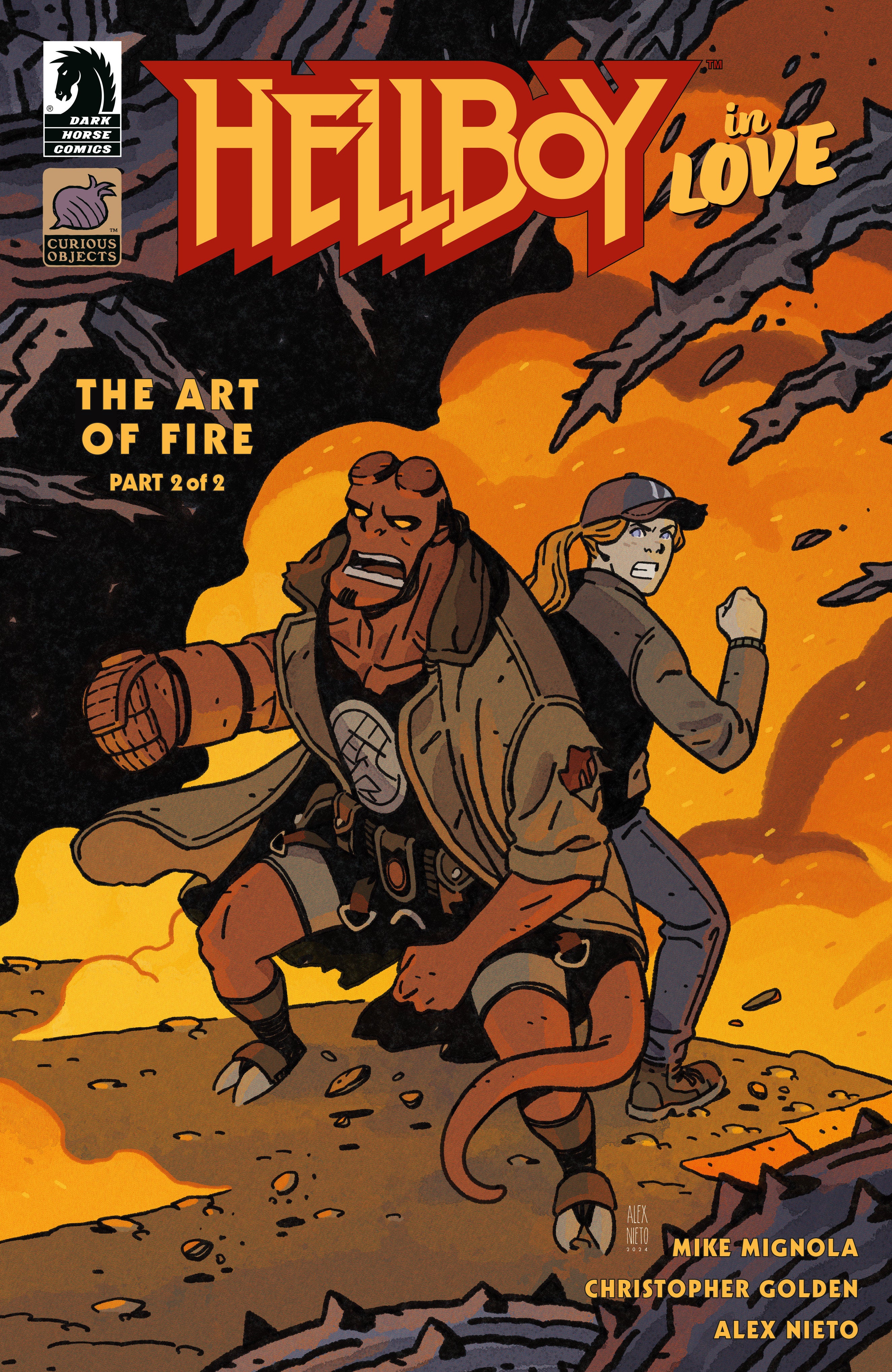 Hellboy In Love: The Art Of Fire #2 (Cover A) (Alex Nieto) | Odin's Place