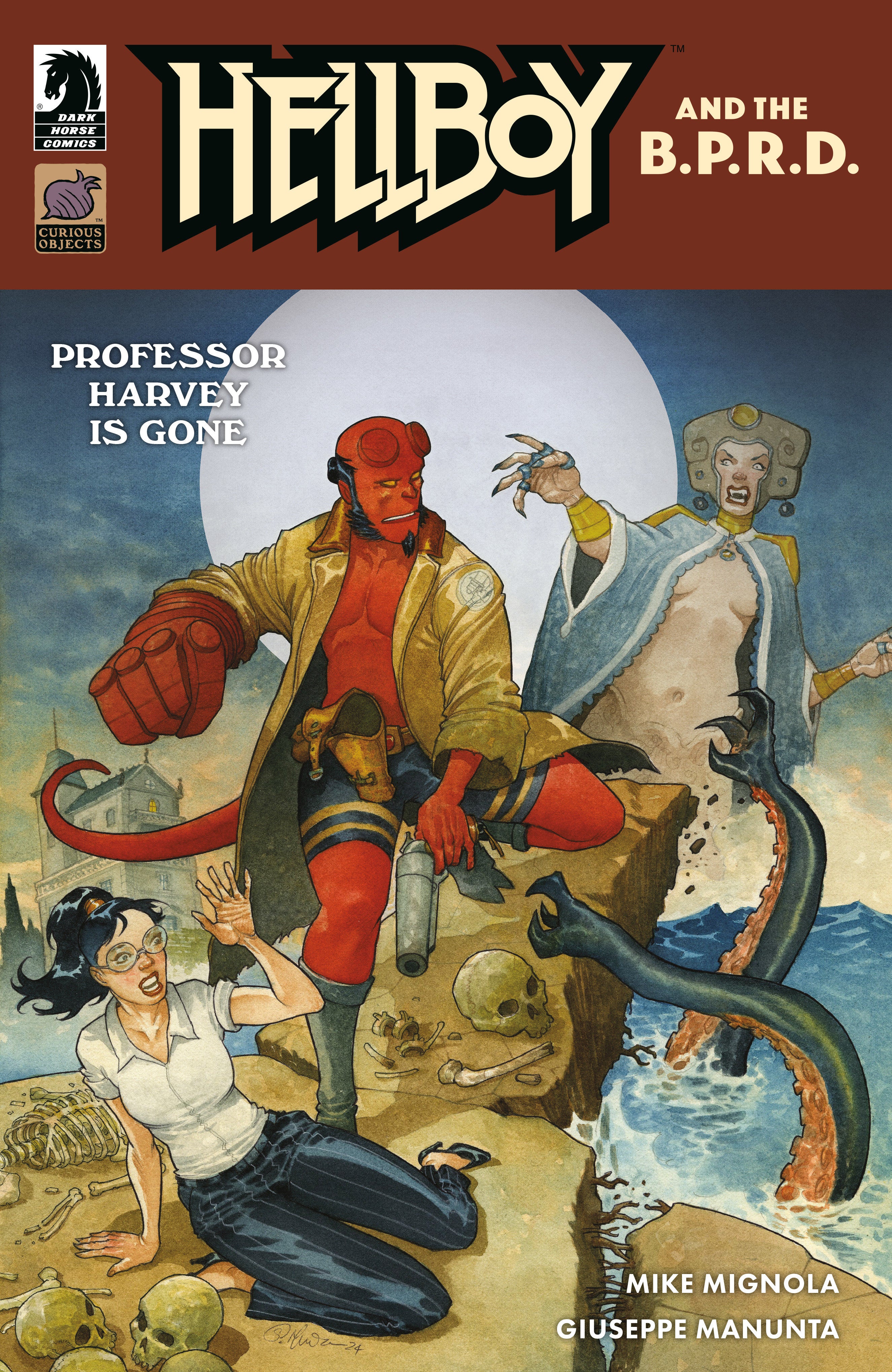 Hellboy And The B.P.R.D.: Professor Harvey Is Gone One-Shot (Cover A) (Giuseppe Manunta) | Odin's Place