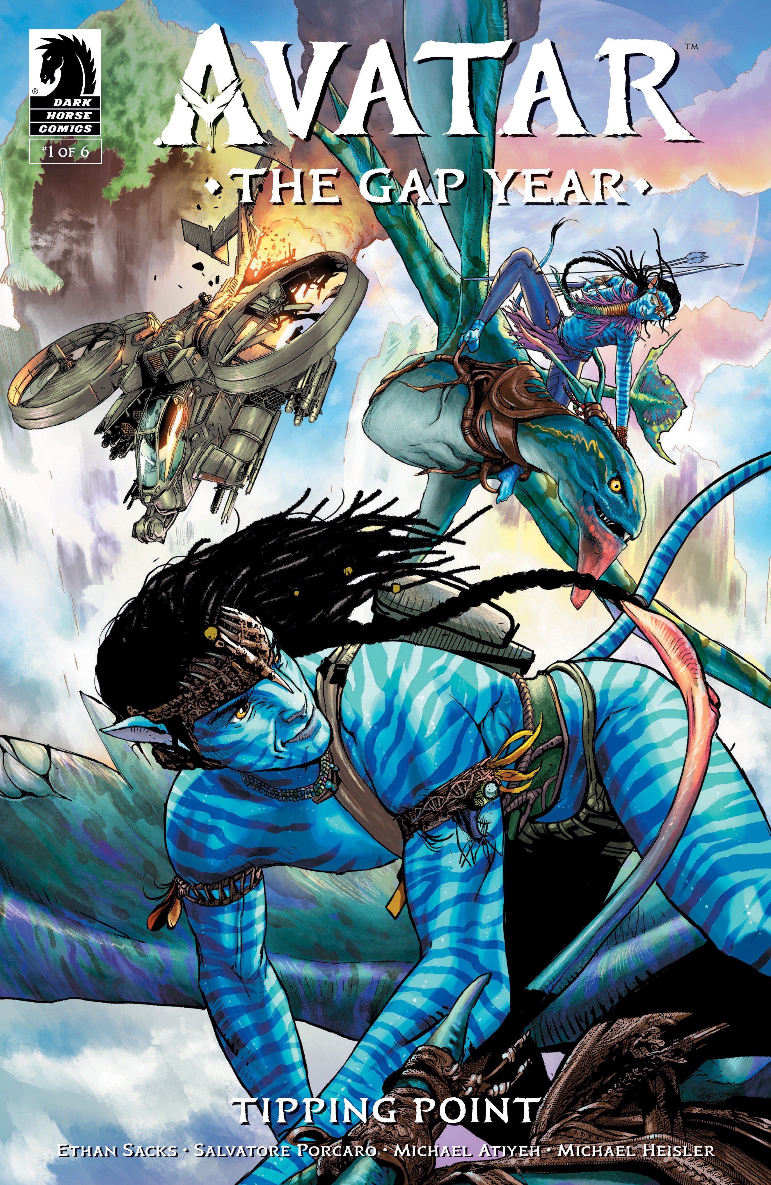 Avatar: The Gap Year  Tipping Point #1 (Cover A) (Salvatore Porcaro) | Odin's Place