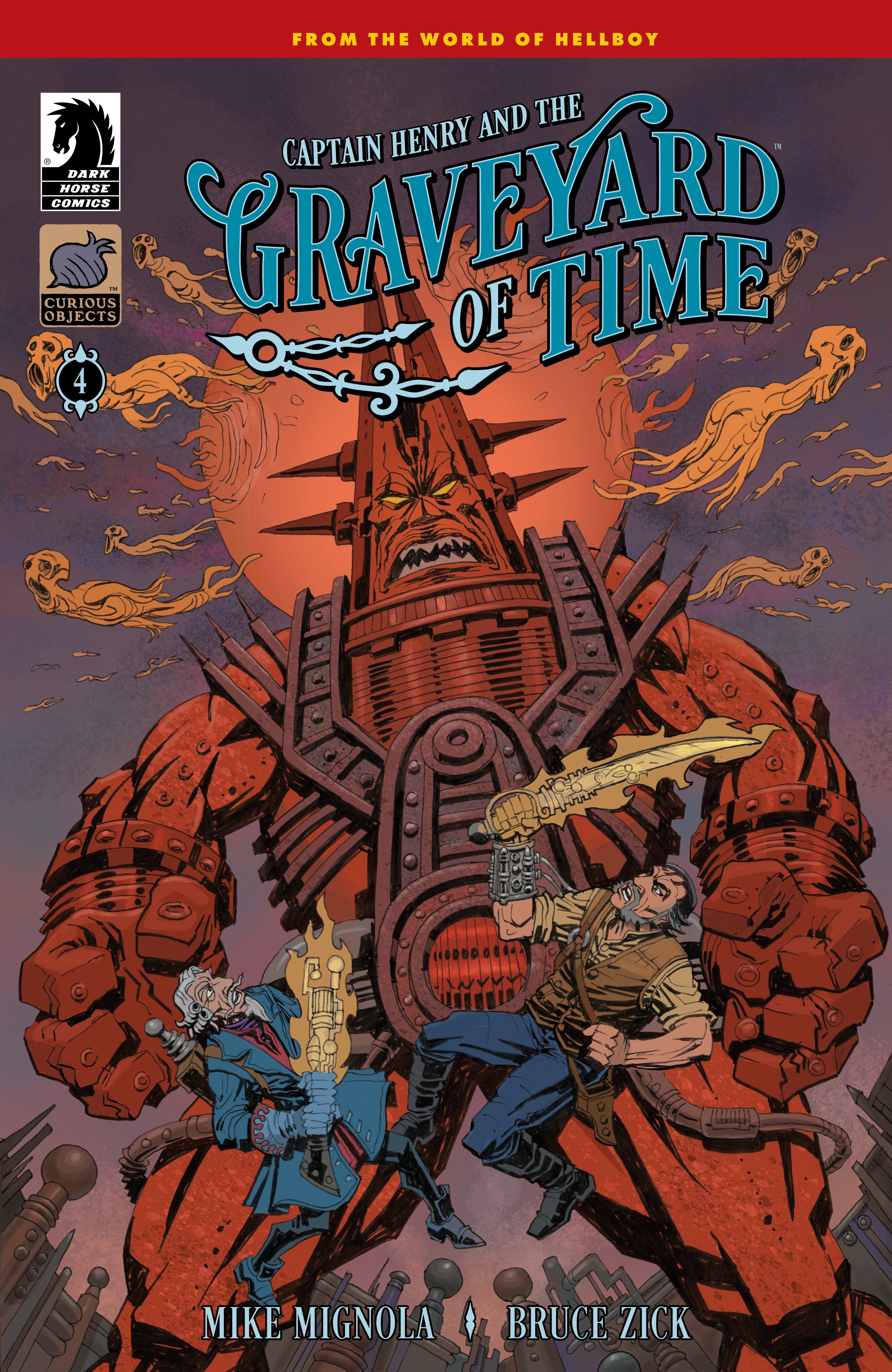 Captain Henry And The Graveyard Of Time #4 (Cover A) (Bruce Zick) | Odin's Place