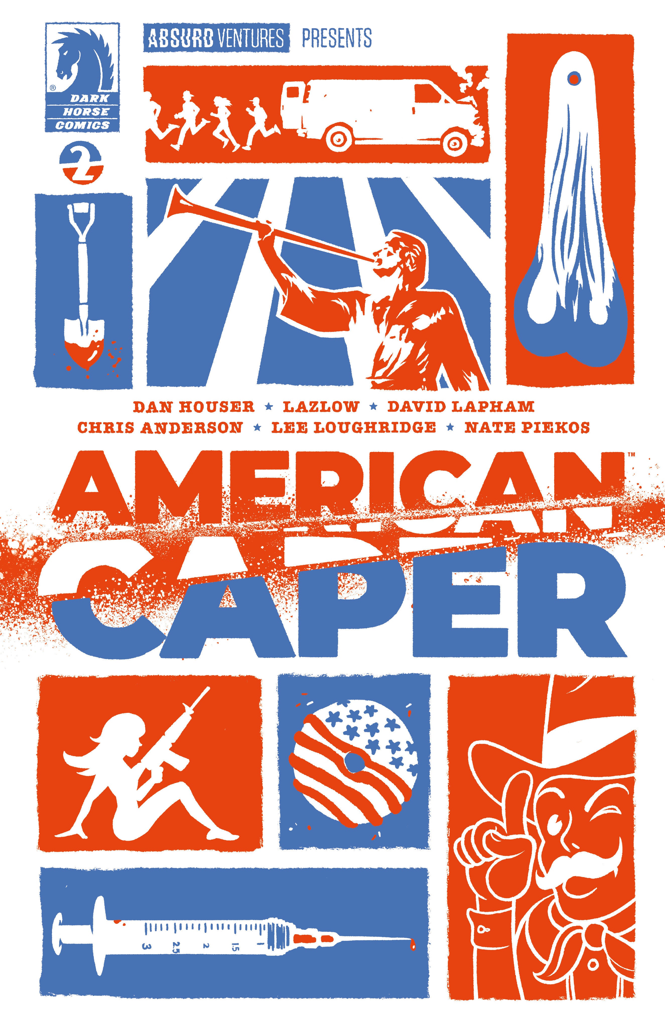 American Caper #2 (Cover A) (Tyler Boss) | Odin's Place