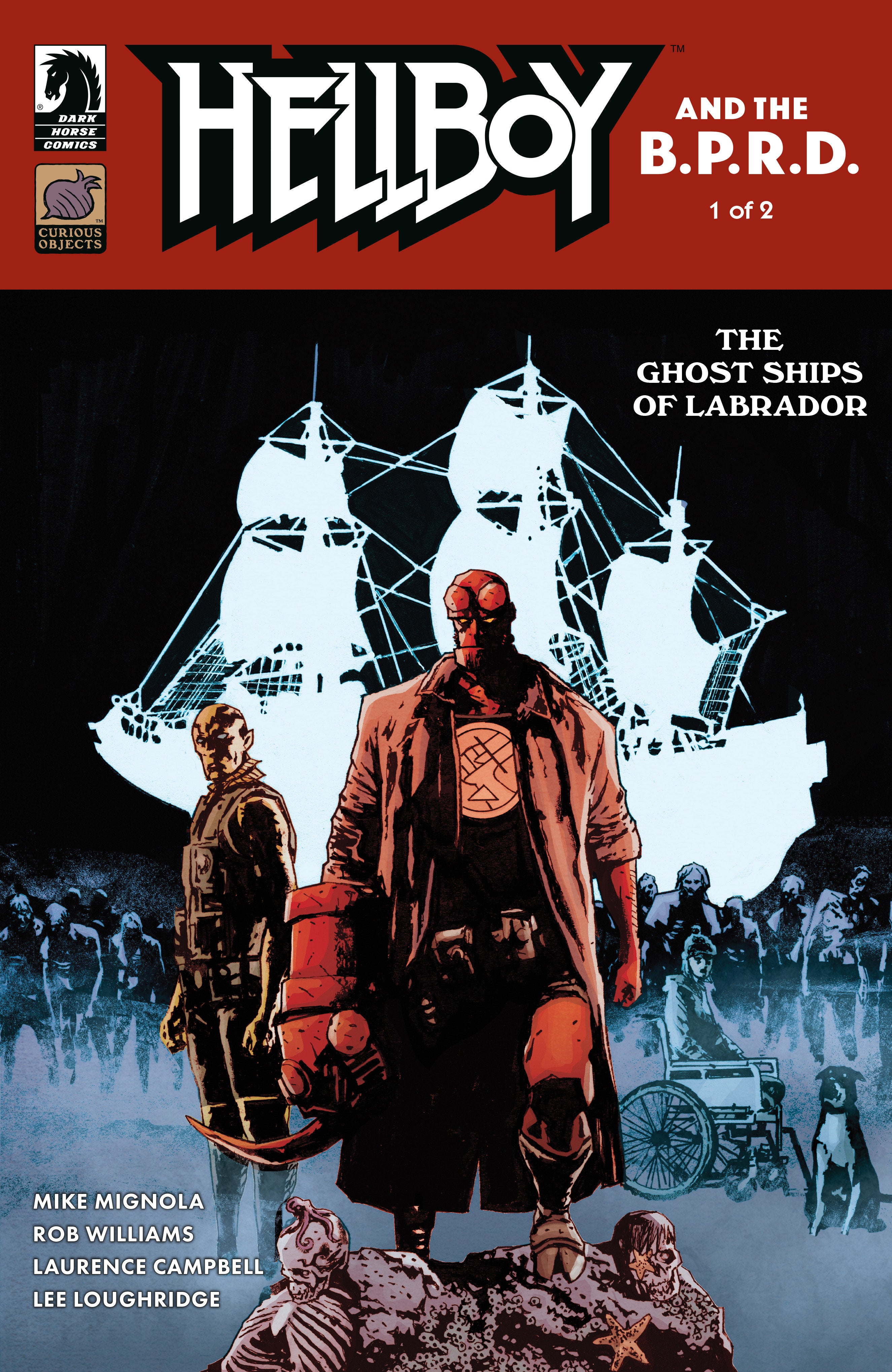 Hellboy And The B.P.R.D.: The Ghost Ships Of Labrador #1 (Cover A) (Laurence Campbell) | Odin's Place