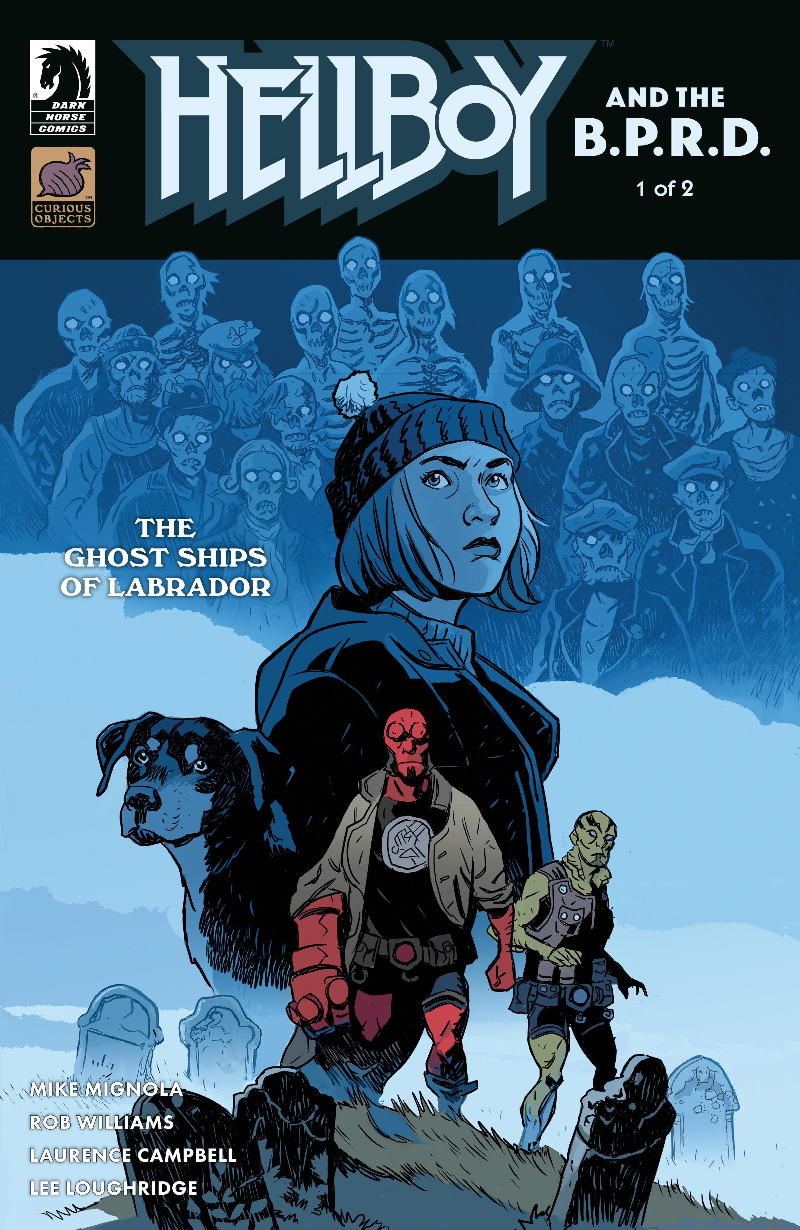 Hellboy And The B.P.R.D.: The Ghost Ships Of Labrador #1 (Cover B) (Matt Smith) | Odin's Place