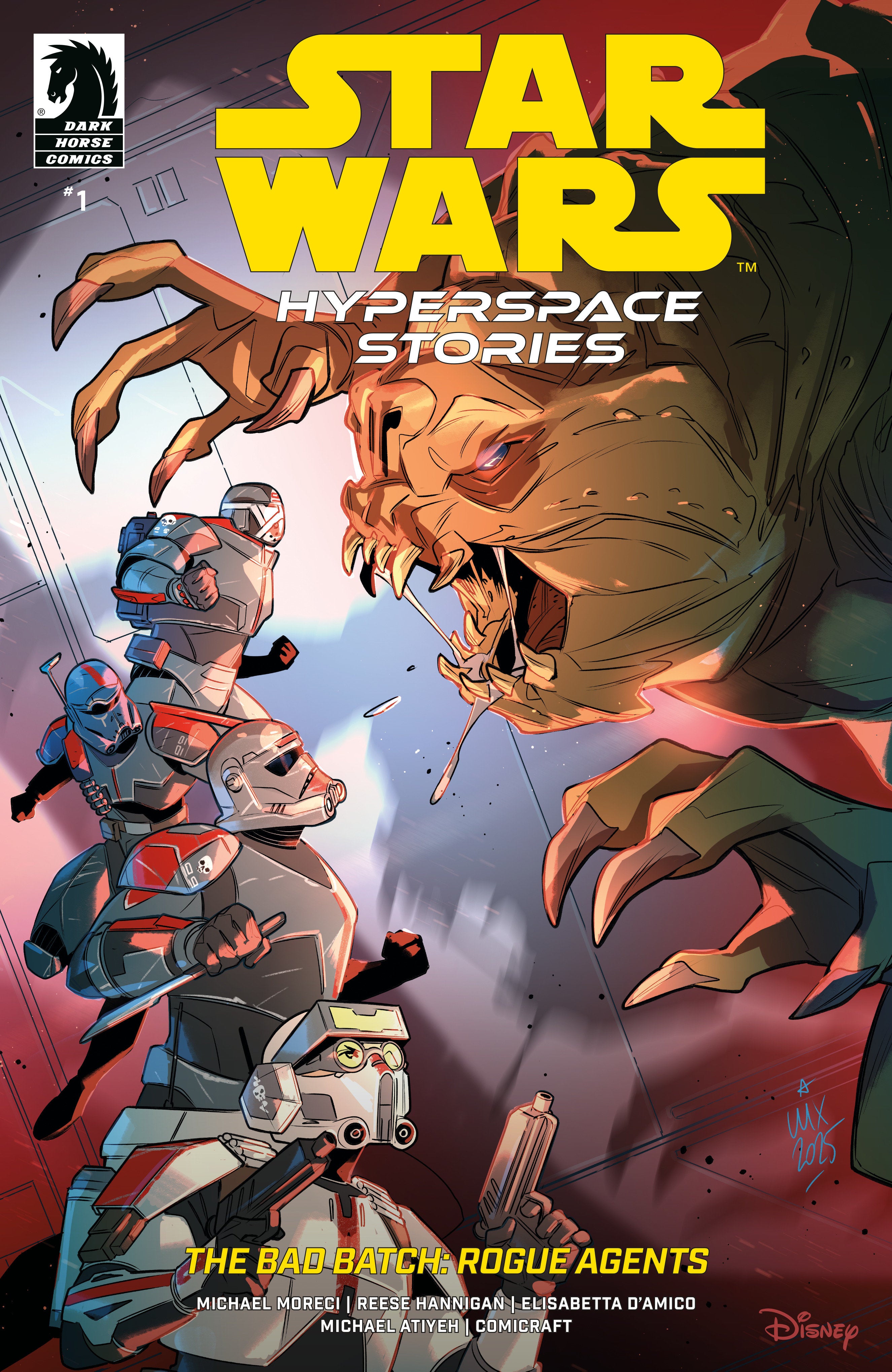 Star Wars: Hyperspace Stories: The Bad Batch  Rogue Agents #1 (Cover A) (Valeria Favoccia) | Odin's Place