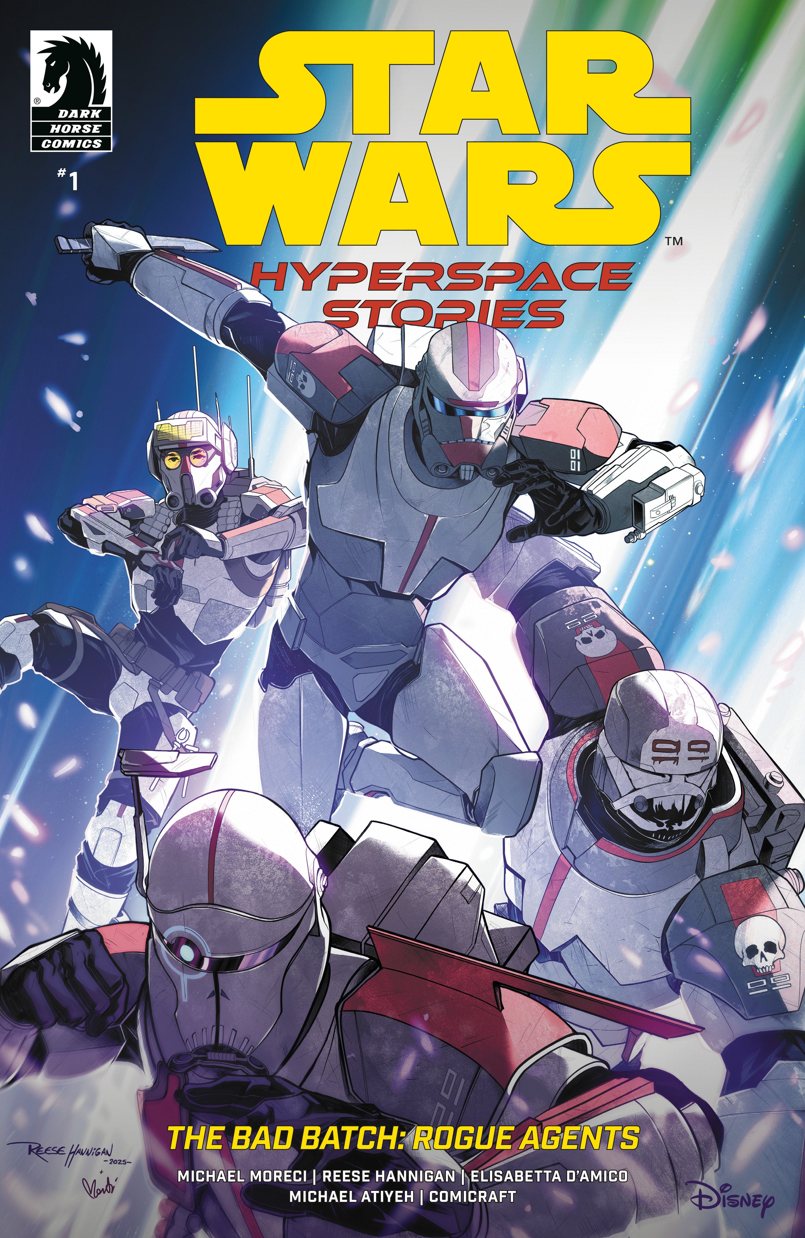 Star Wars: Hyperspace Stories: The Bad Batch  Rogue Agents #1 (Variant Cover C) (Reese Hannigan) | Odin's Place