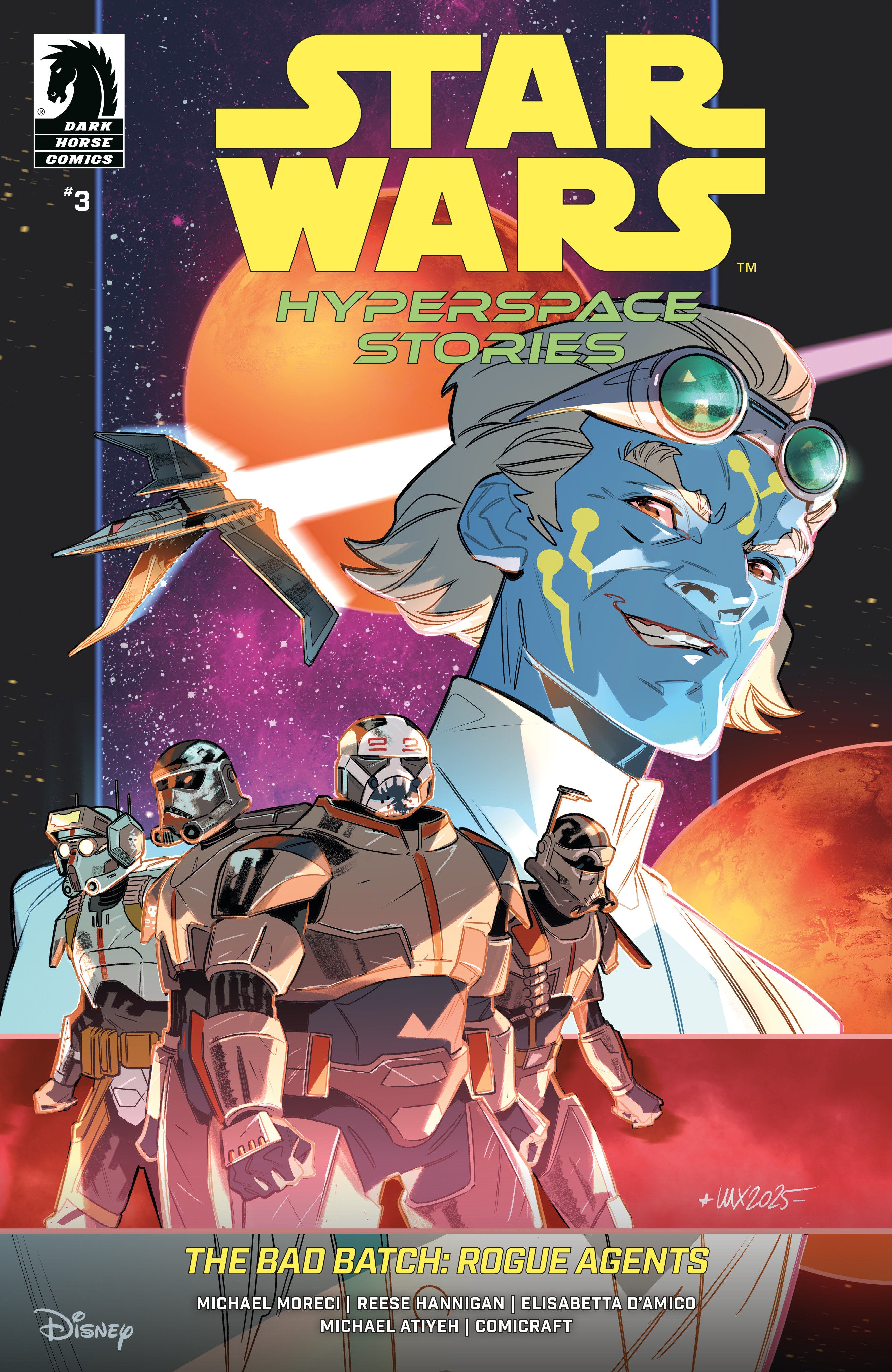 Star Wars: Hyperspace Stories: The Bad Batch  Rogue Agents #3 (Cover A) (Valeria Favoccia) | Odin's Place