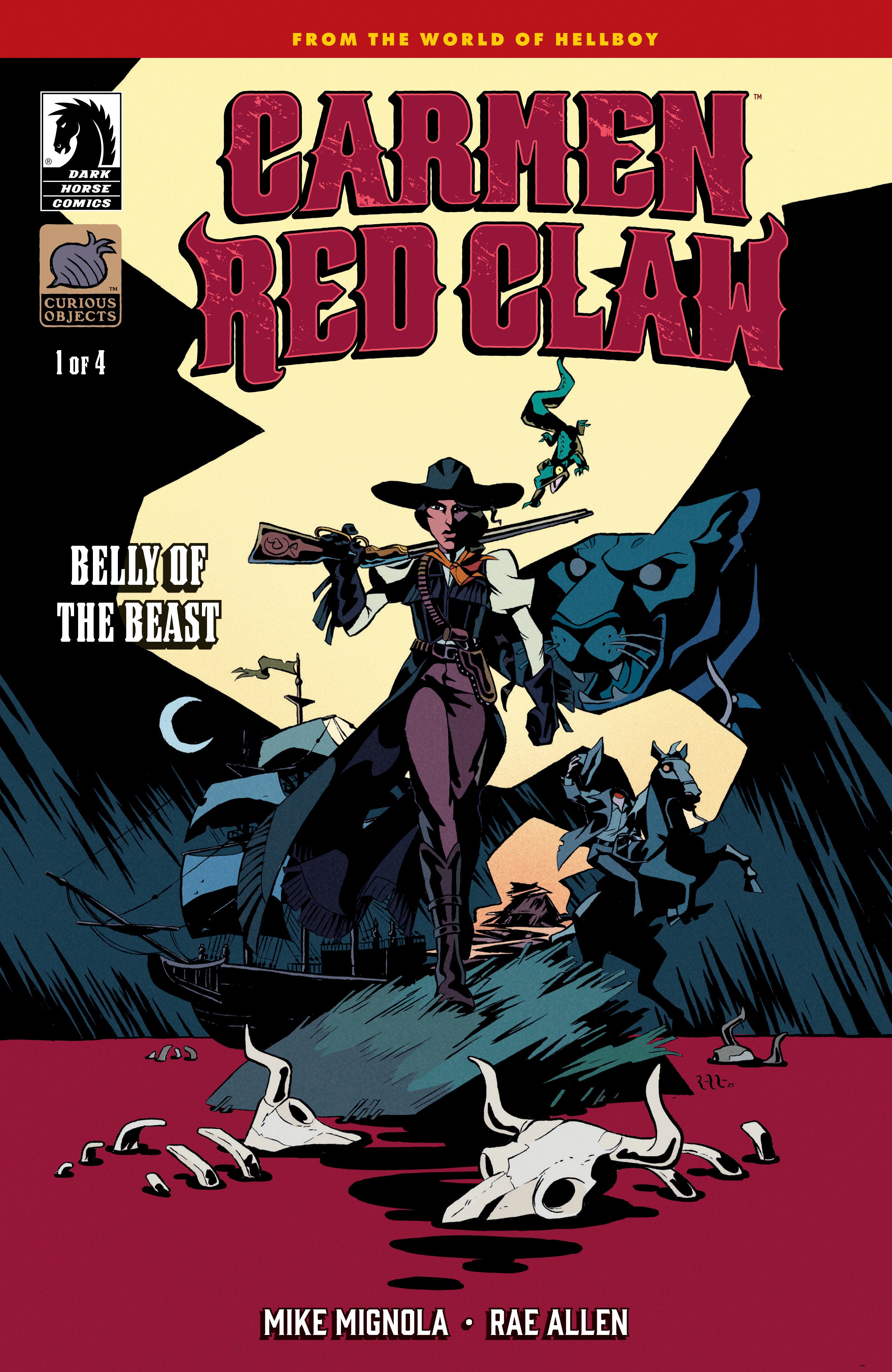 Carmen Red Claw: Belly Of The Beast #1 (Cover A) (Rae Allen) | Odin's Place