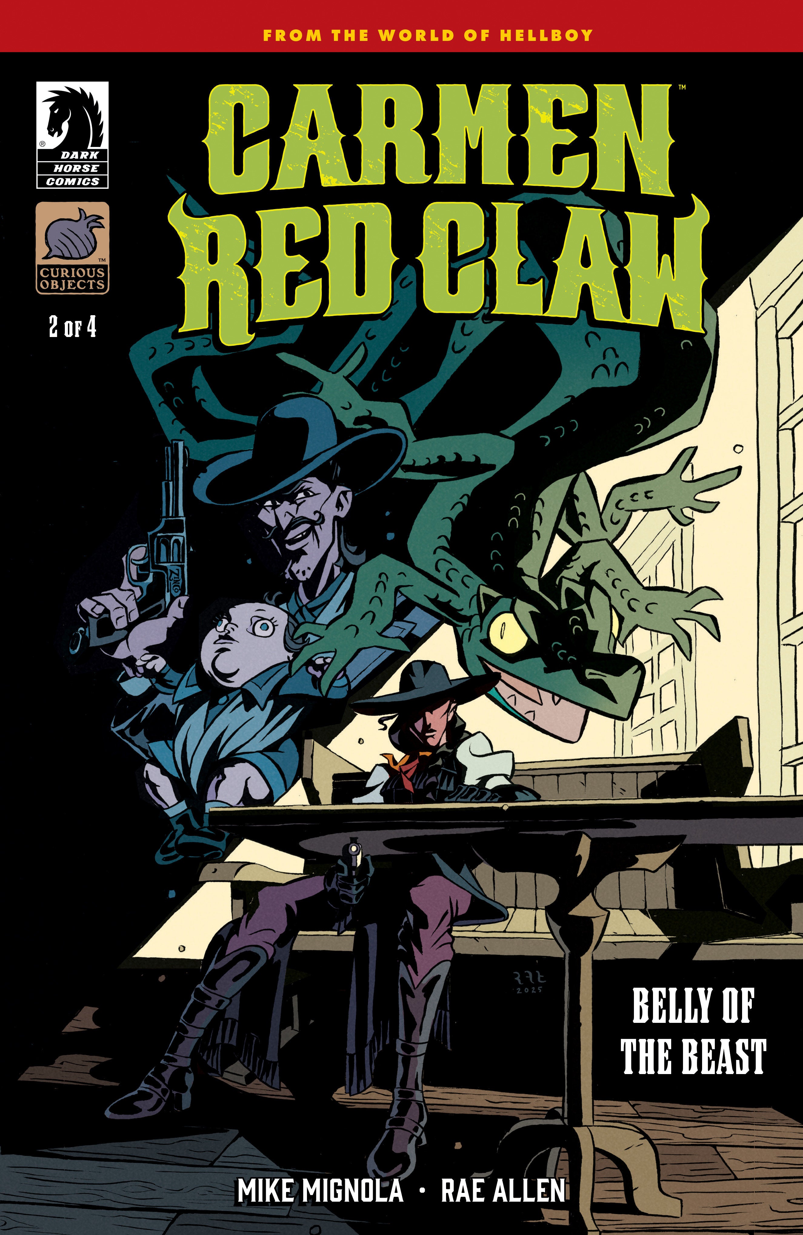 Carmen Red Claw: Belly Of The Beast #2 (Cover A) (Rae Allen) | Odin's Place