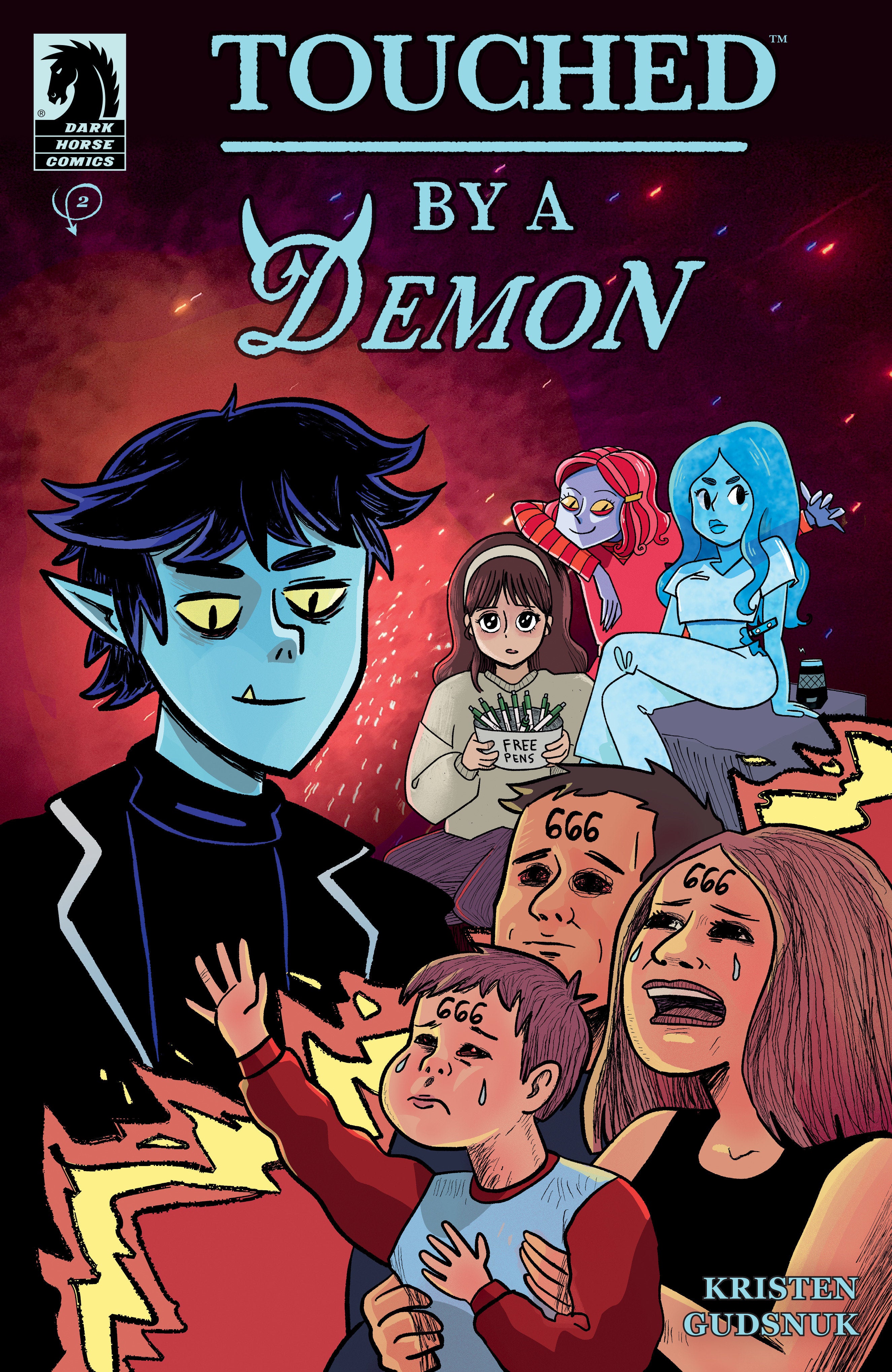 Touched By A Demon #2 (Cover A) (Kristen Gudsnuk) | Odin's Place
