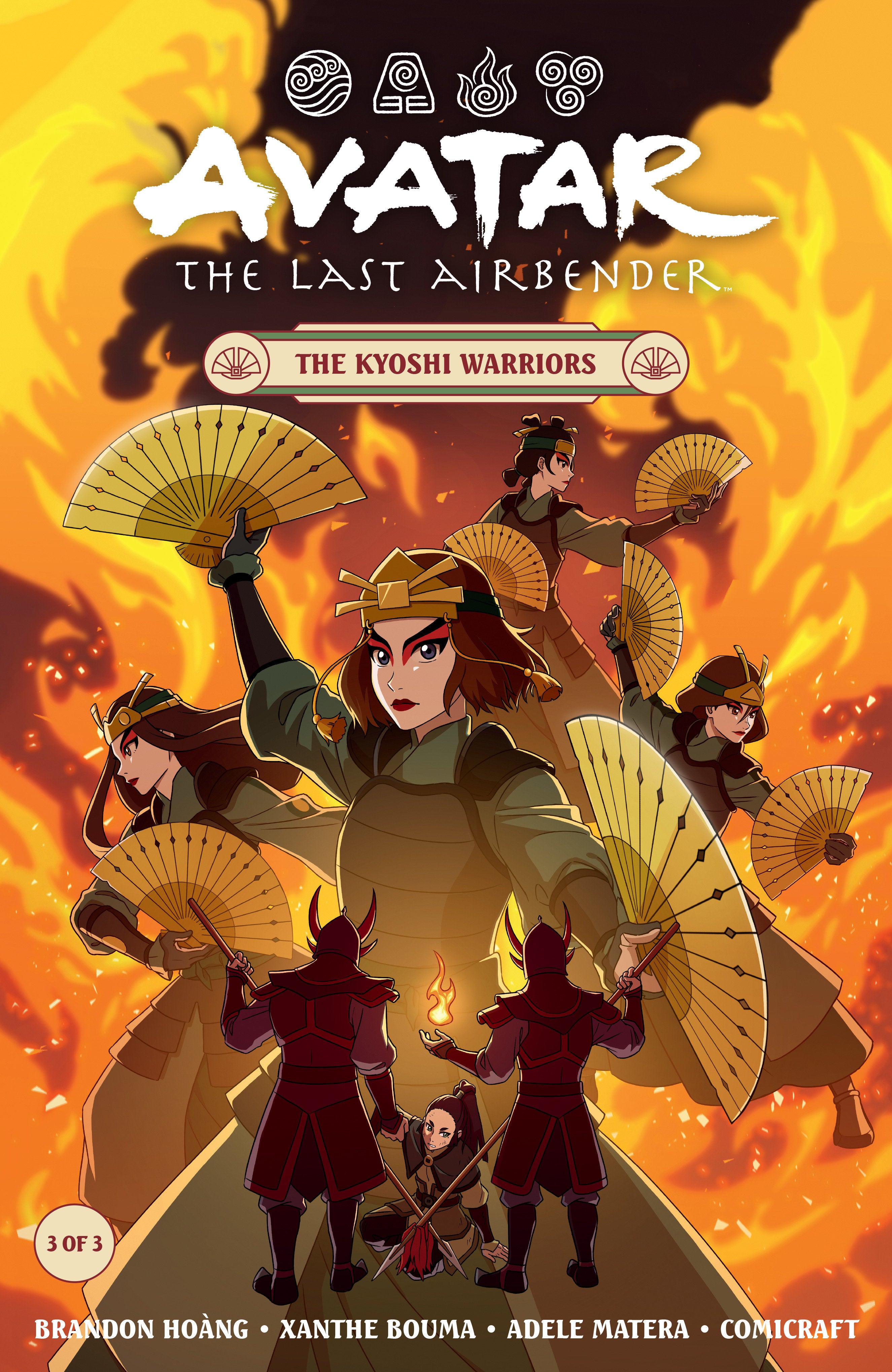 Avatar: The Last Airbender  The Kyoshi Warriors #3 (Cover A) (Danielle Weires) | Odin's Place