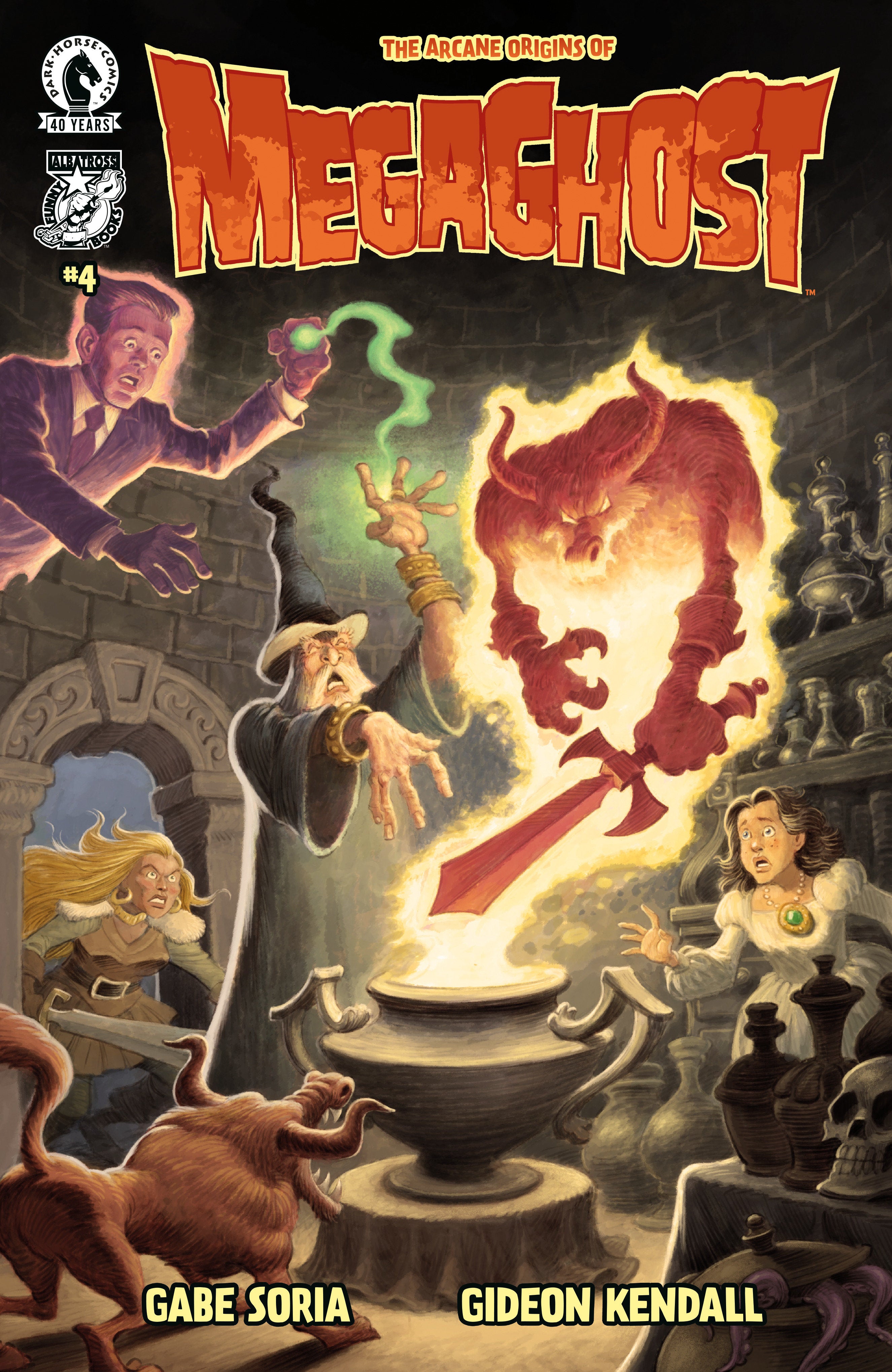 Megaghost Volume 2 #4 (Cover A) (Gideon Kendall) | Odin's Place