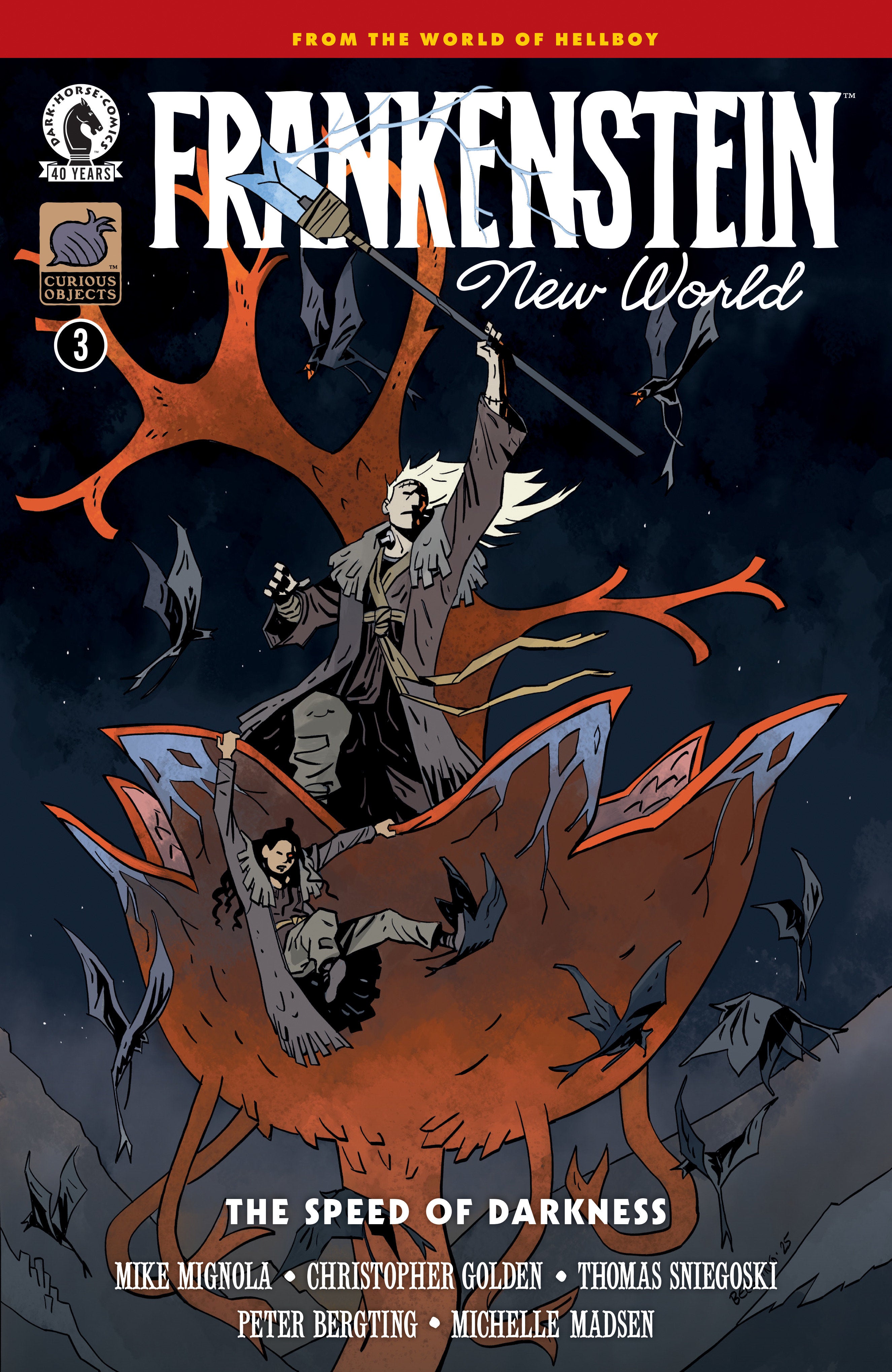 Frankenstein: New World  The Speed Of Darkness #3 (Cover A) (Peter Bergting) | Odin's Place