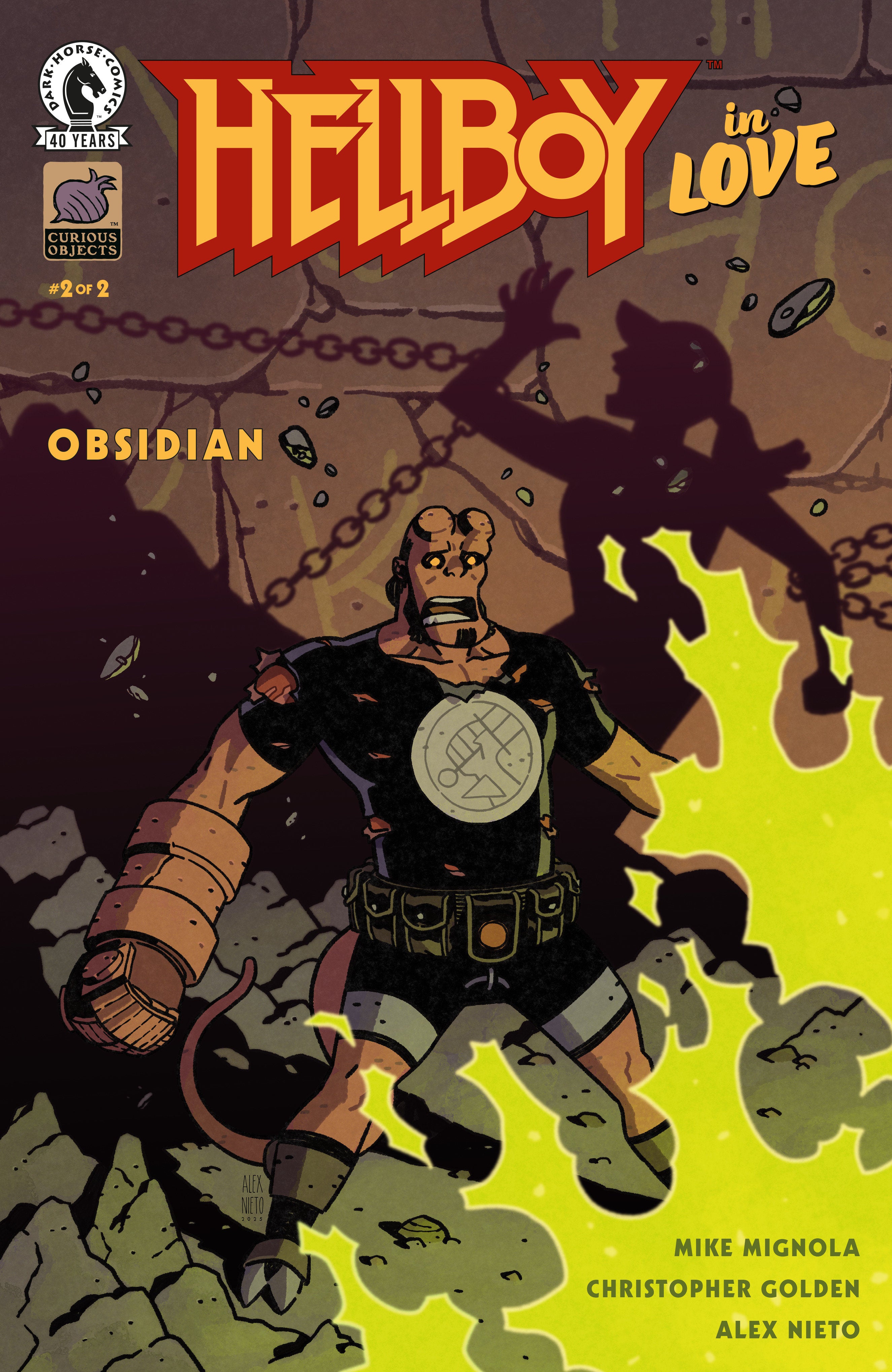 Hellboy In Love: Obsidian #2 (Cover A) (Alex Nieto) | Odin's Place