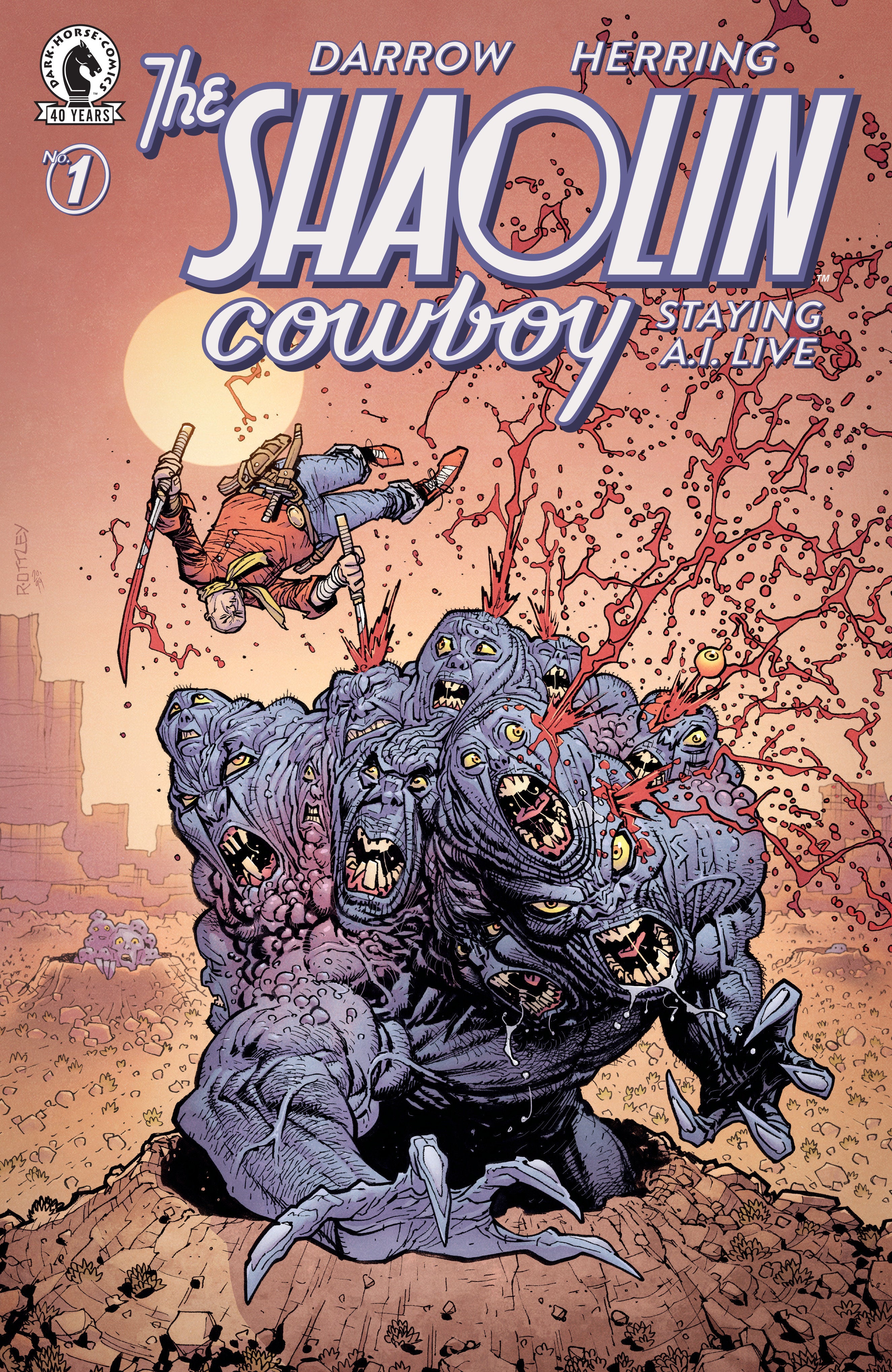 Shaolin Cowboy: Staying A.I.Live #1 (Cover B) (Ryan Ottley) | Odin's Place