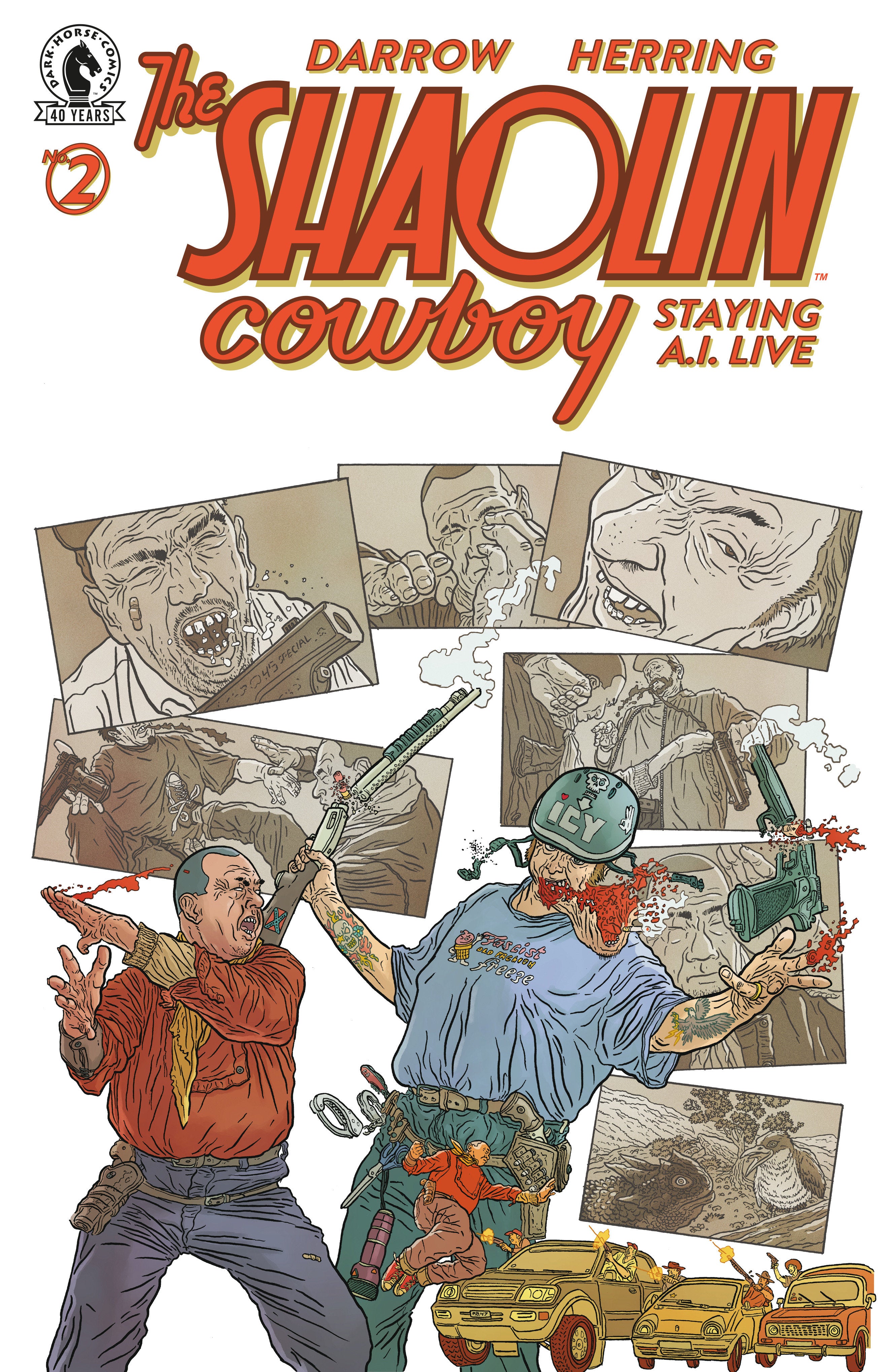Shaolin Cowboy: Staying A.I.Live #2 (Cover A) (Geof Darrow) | Odin's Place