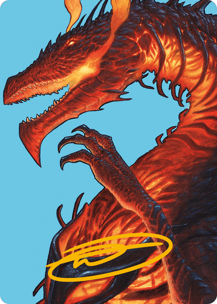 Herigast, Erupting Nullkite Art Card (Gold-Stamped Signature) [Modern Horizons 3 Art Series] | Odin's Place