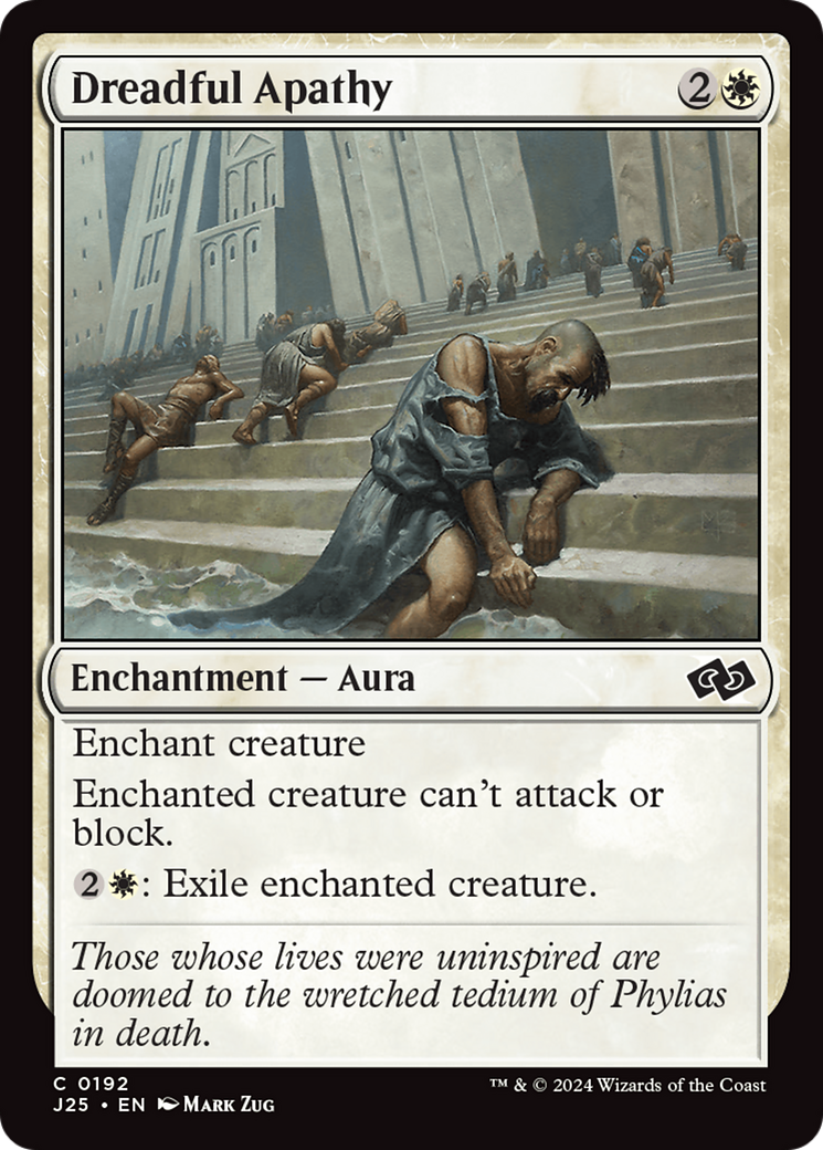 Dreadful Apathy [Foundations Jumpstart] | Odin's Place