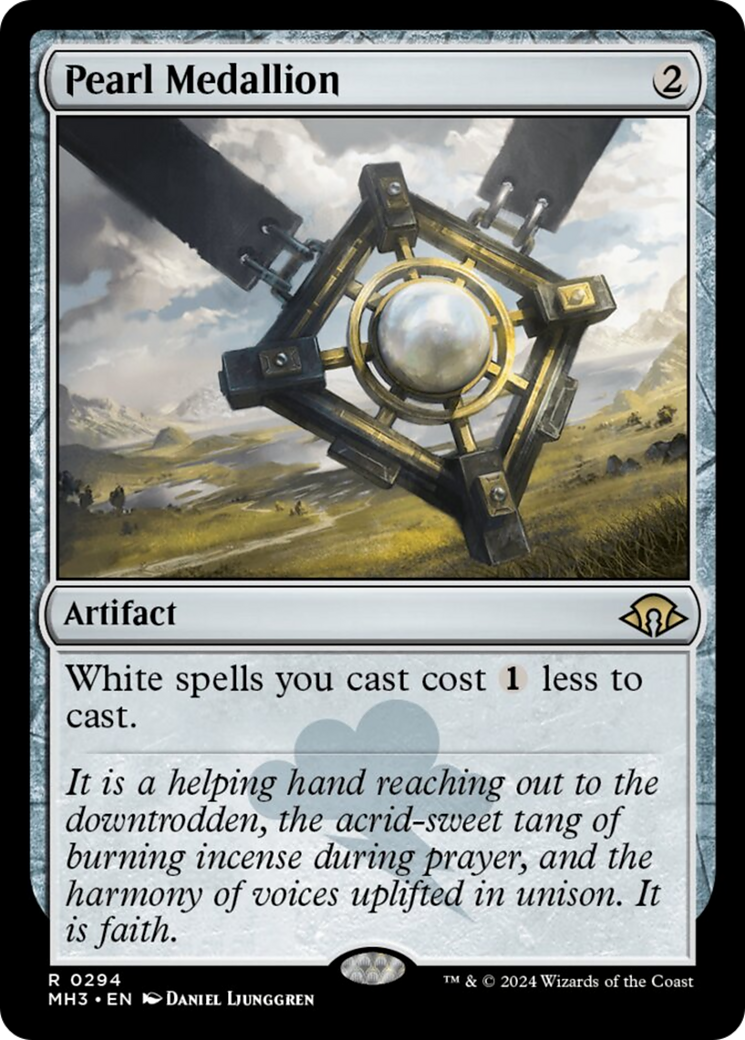 Pearl Medallion [Modern Horizons 3] | Odin's Place