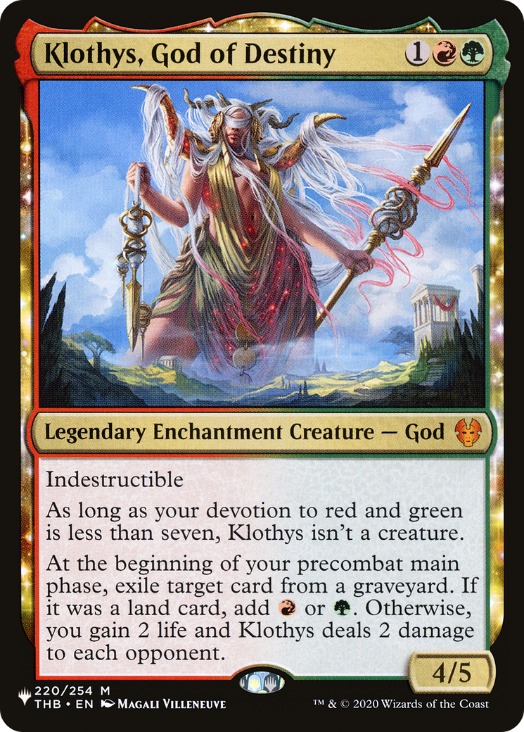 Klothys, God of Destiny [The List] | Odin's Place