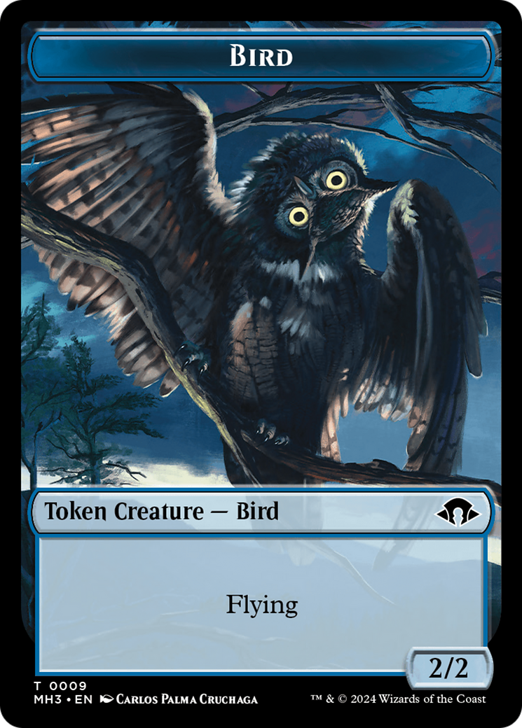 Servo // Bird Double-Sided Token [Modern Horizons 3 Tokens] | Odin's Place