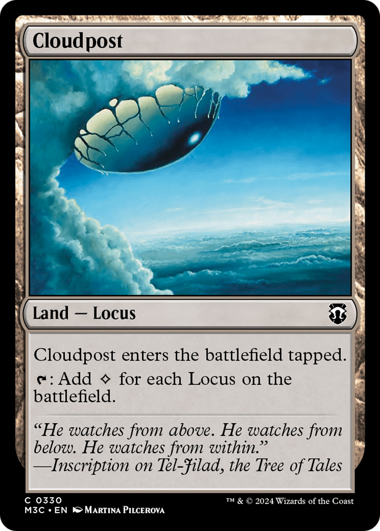 Cloudpost (Ripple Foil) [Modern Horizons 3 Commander] | Odin's Place