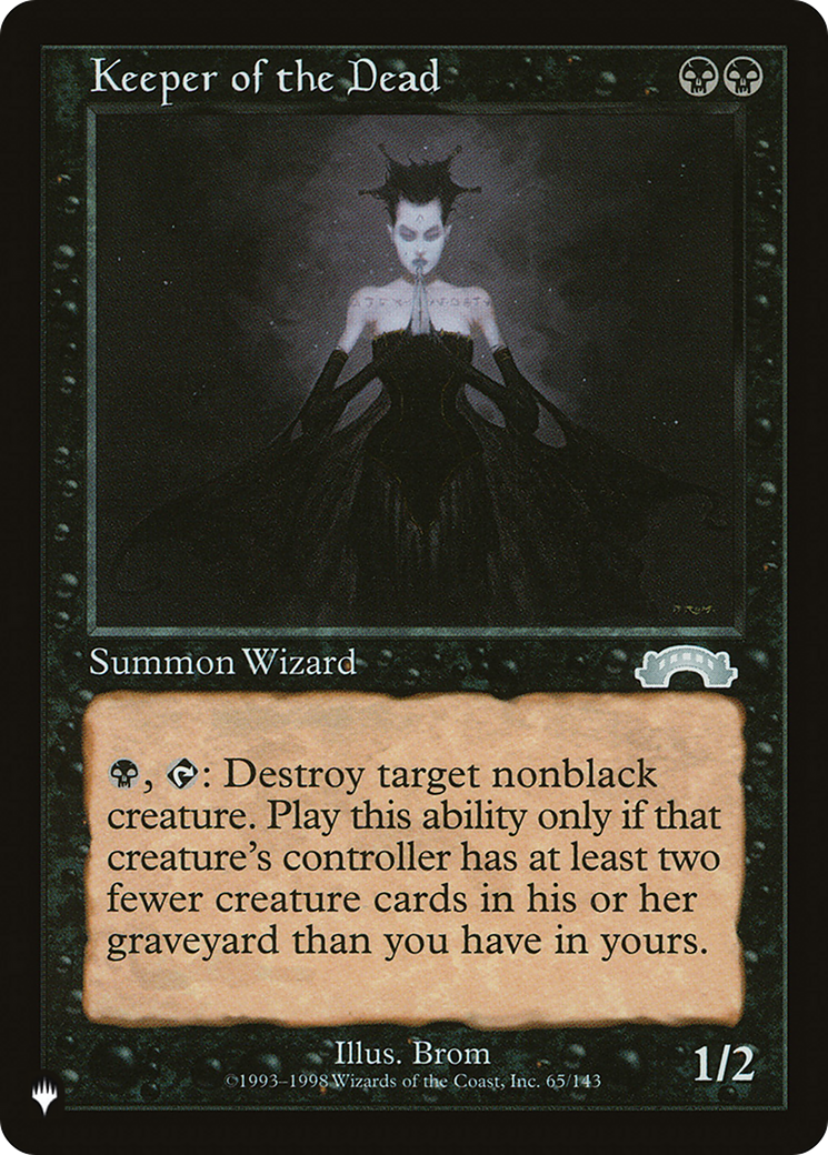 Keeper of the Dead [The List] | Odin's Place