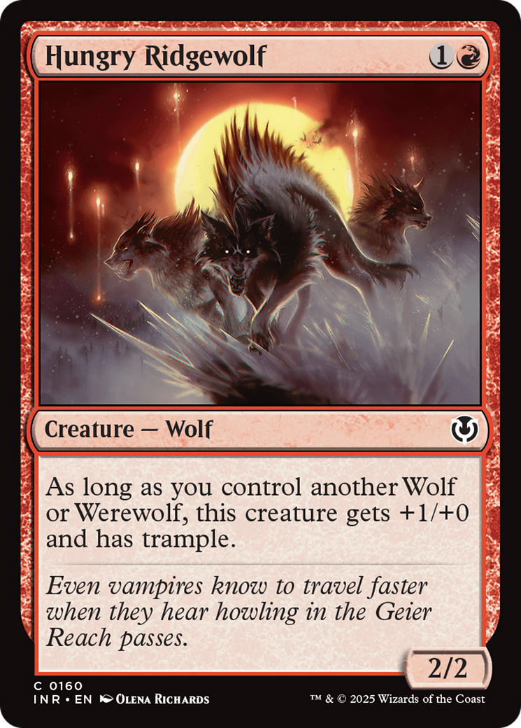 Hungry Ridgewolf [Innistrad Remastered] | Odin's Place