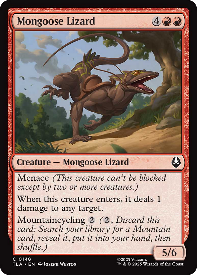 Mongoose Lizard [Avatar: The Last Airbender] | Odin's Place