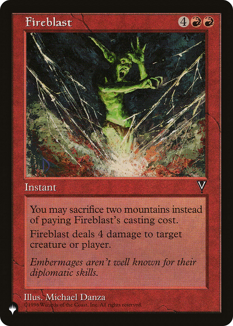 Fireblast [The List] | Odin's Place