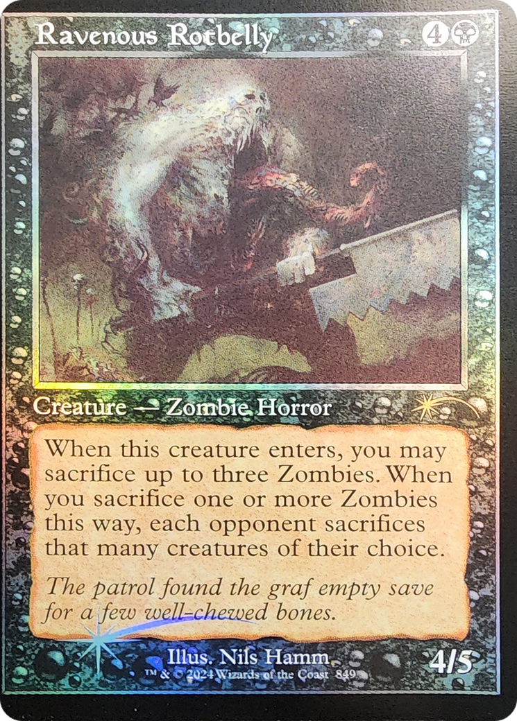 Ravenous Rotbelly (Retro Frame) [Secret Lair Drop Series] | Odin's Place