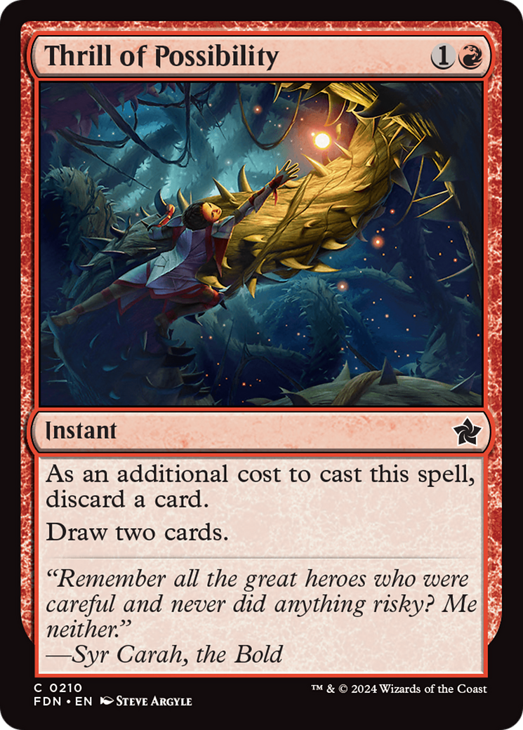 Thrill of Possibility [Foundations] | Odin's Place