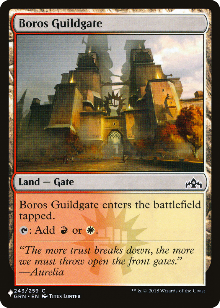 Boros Guildgate [The List] | Odin's Place
