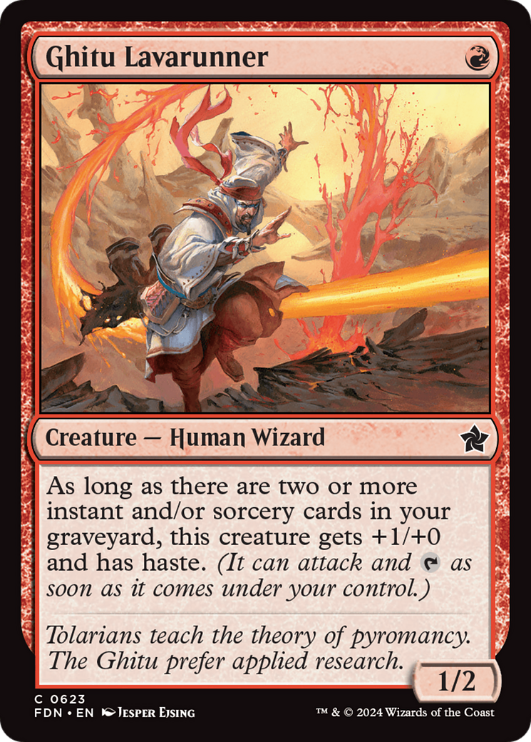 Ghitu Lavarunner [Foundations] | Odin's Place