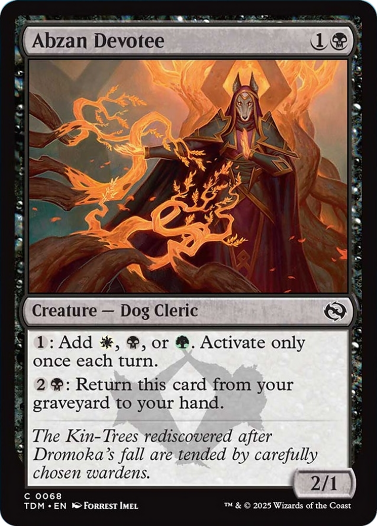 Abzan Devotee [Tarkir: Dragonstorm] | Odin's Place