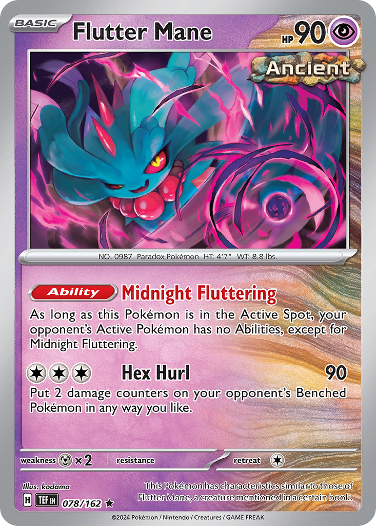 Flutter Mane (078/162) [Scarlet & Violet: Temporal Forces] | Odin's Place