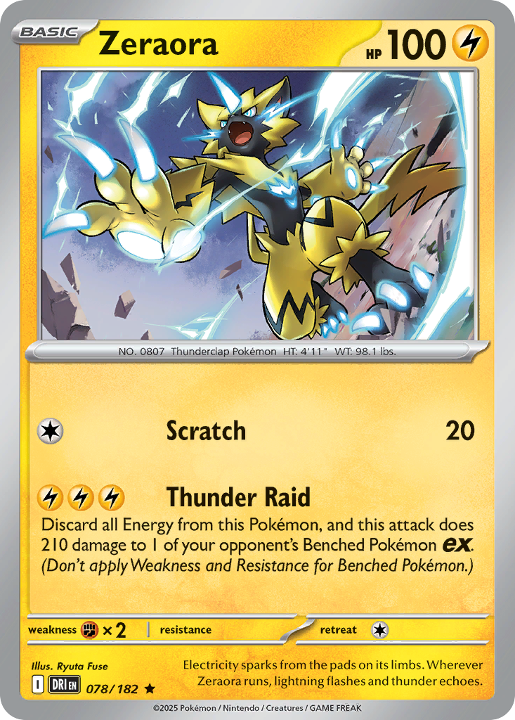 Zeraora (151/142) [Scarlet & Violet: Stellar Crown] | Odin's Place