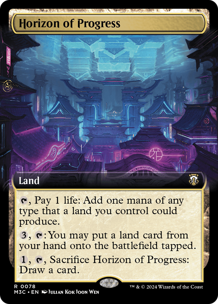 Horizon of Progress (Extended Art) [Modern Horizons 3 Commander] | Odin's Place
