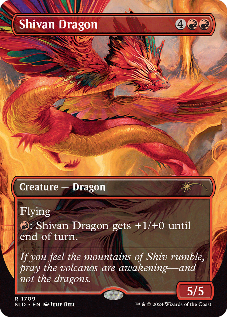 Shivan Dragon [Secret Lair Drop Series] | Odin's Place