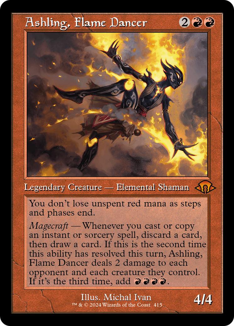 Ashling, Flame Dancer (Retro) [Modern Horizons 3] | Odin's Place