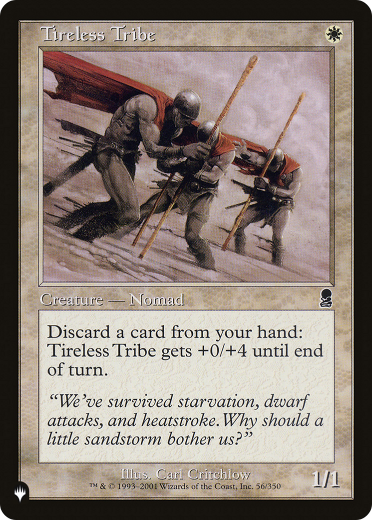 Tireless Tribe [The List] | Odin's Place