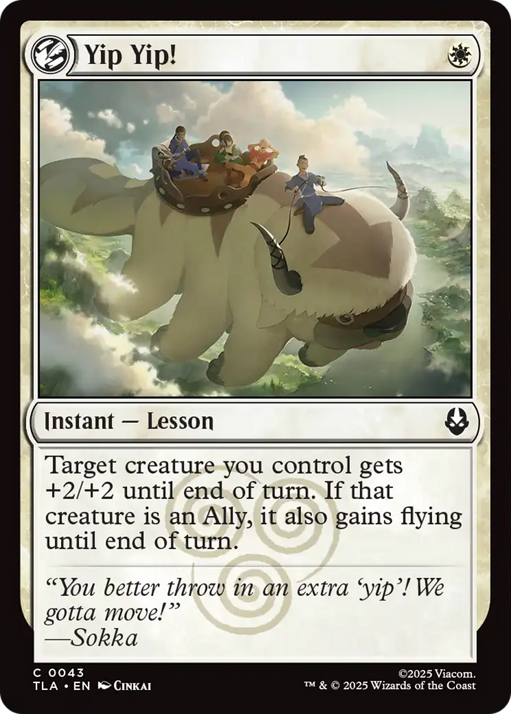 Yip Yip! [Avatar: The Last Airbender] | Odin's Place