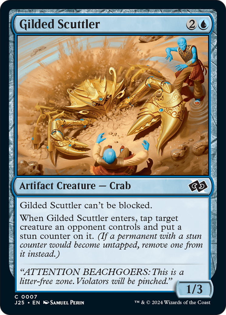 Gilded Scuttler [Foundations Jumpstart] | Odin's Place