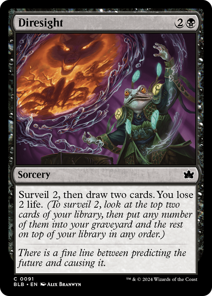 Diresight [Bloomburrow] | Odin's Place