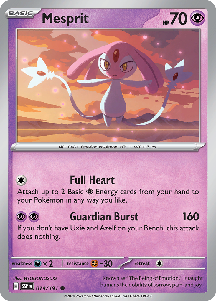 Mesprit (079/191) [Scarlet & Violet: Surging Sparks] | Odin's Place
