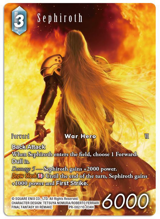 Sephiroth (Full Art) [Opus X Promo Cards] | Odin's Place