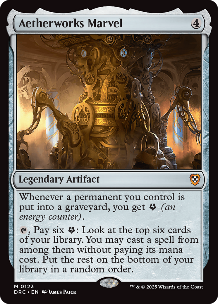 Aetherworks Marvel [Aetherdrift Commander] | Odin's Place