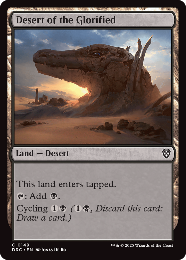 Desert of the Glorified [Aetherdrift Commander] | Odin's Place