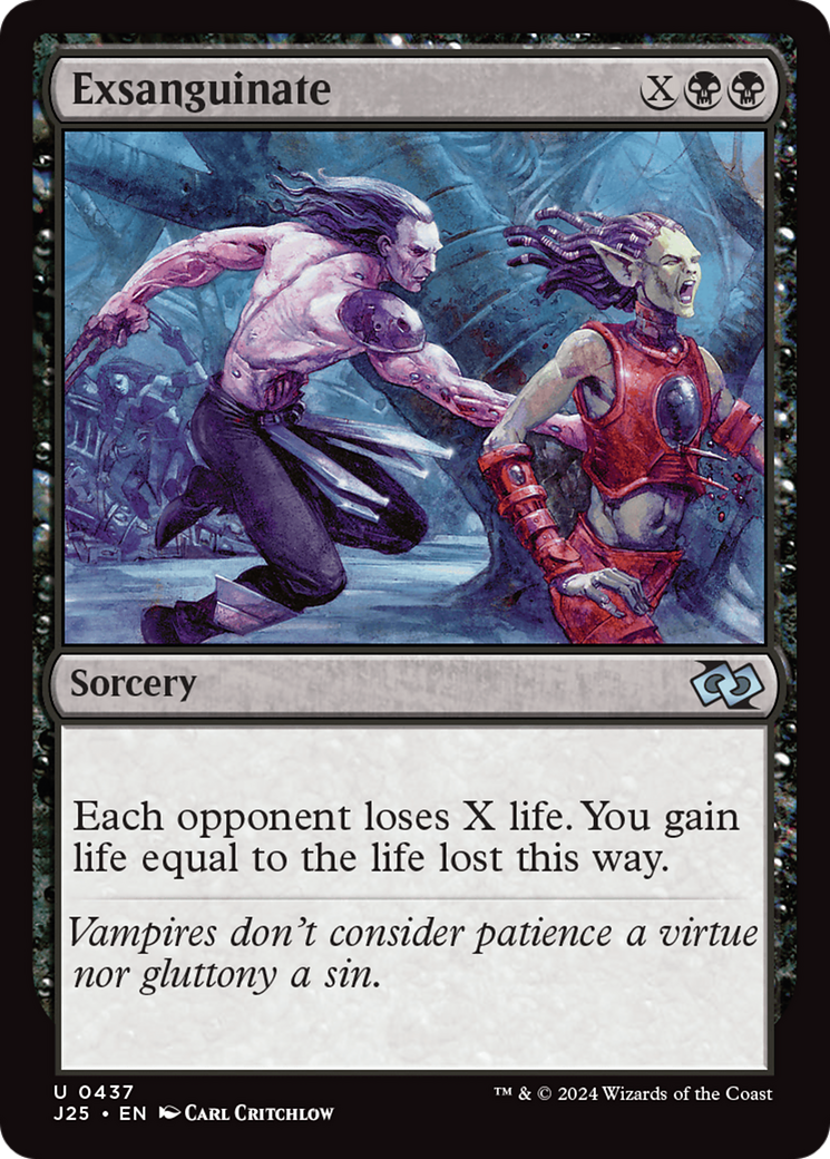Exsanguinate [Foundations Jumpstart] | Odin's Place